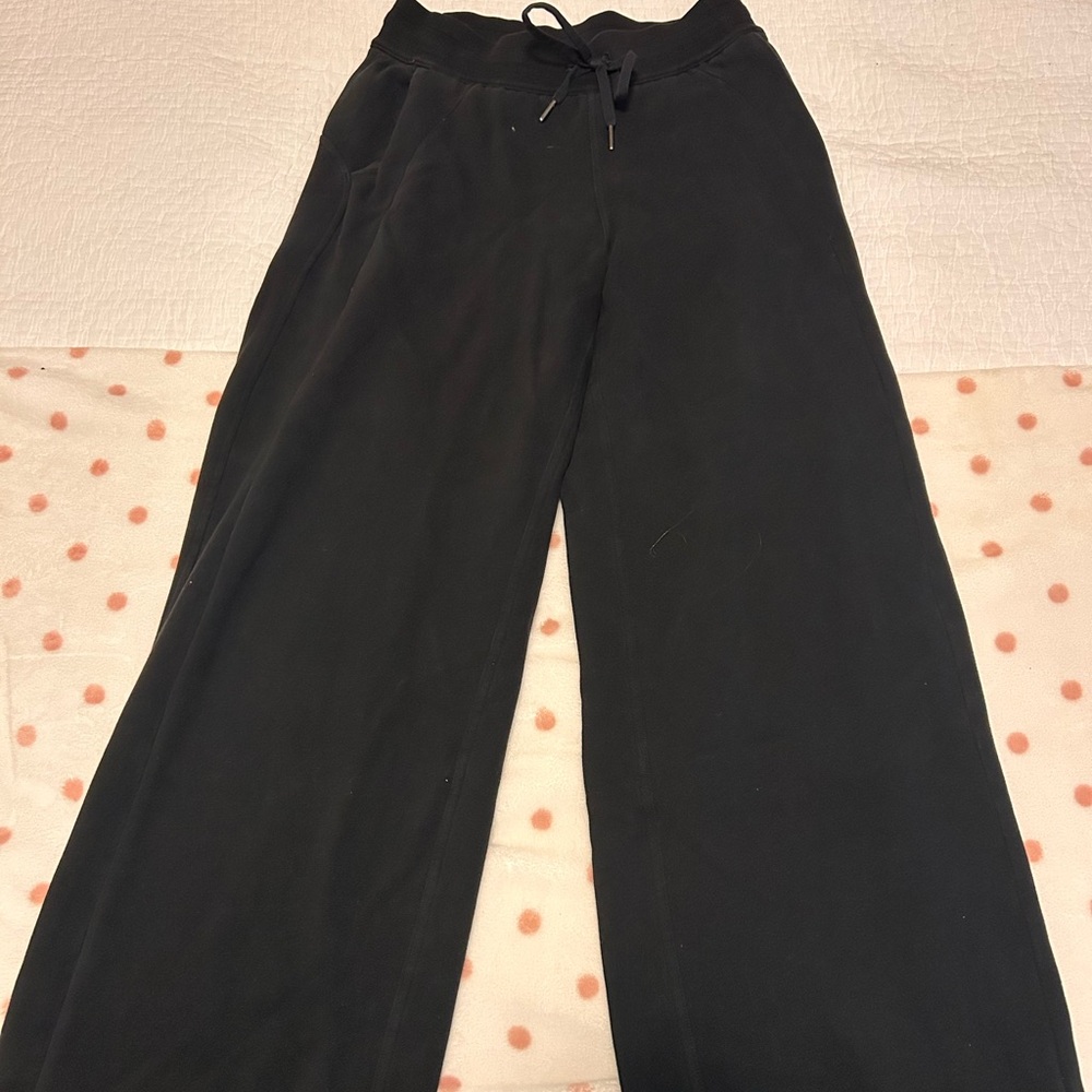 lululemon athletica Black Wide Leg Pants